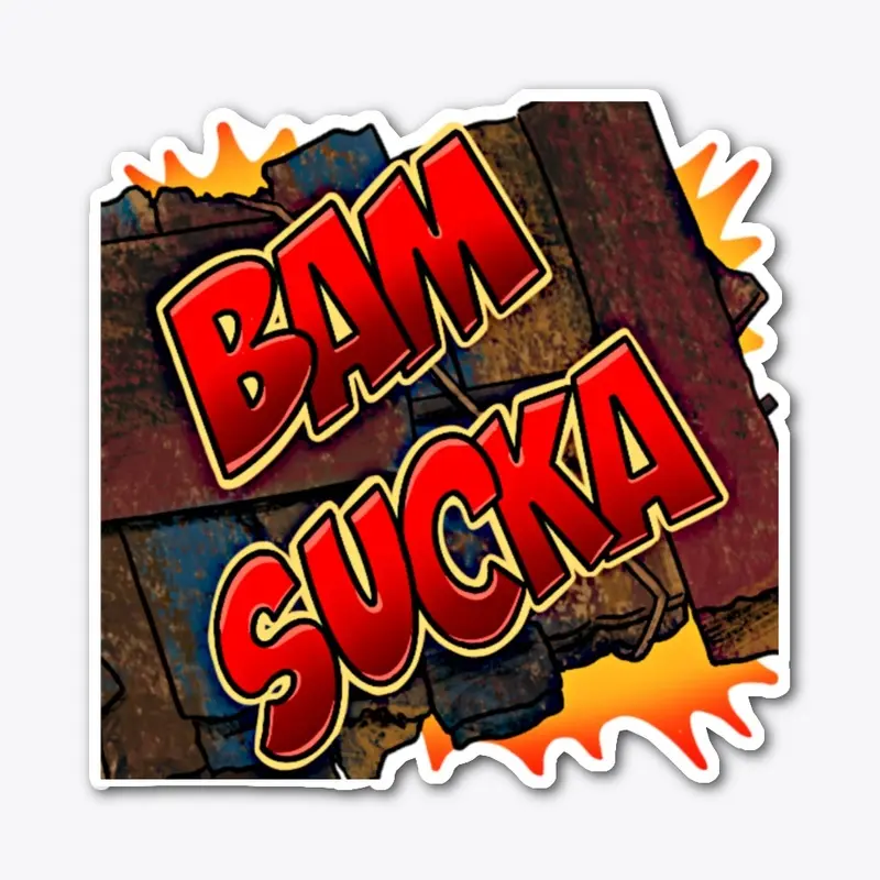 Bam Sticka Sticker